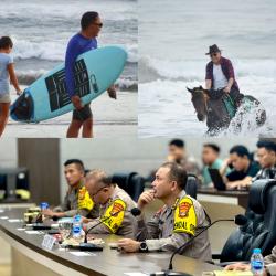 Polda Lampung Gelar Operasi Tuhuk Krakatau 2025: Amankan 302 Peselancar WSL Krui Pro dari 17 Negara