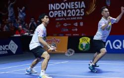 Jadwal Final Indonesia Open 2025: Sabar/Reza Siap Tempur, Satu-satunya Wakil Merah Putih 