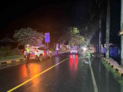 Patroli Malam Satlantas Majene Sisir Jalanan, Cegah Balap Liar