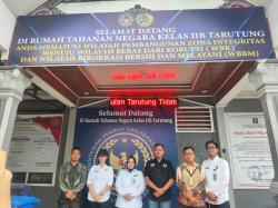 Rutan Tarutung Dipuji Bersih dan Rapi oleh Dirwatkeshab Kemenkumham RI