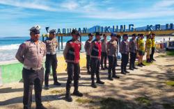 Sambut WSL Krui Pro 2025, Polres Pesisir Barat Siagakan Polisi Turis Multibahasa