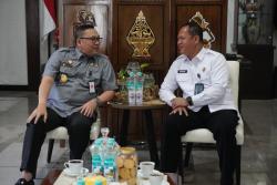Terima Audiensi Kakanwil Ditjen Pas, Kemenkum Jateng Tekankan Pentingnya Komunikasi-Kolaborasi