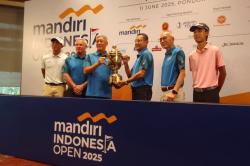 Mandiri Indonesia Open 2025 Hadirkan 144 Pegolf Dunia, Total Hadiah Rp8,15 Miliar