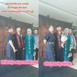 Viral! Ibu Ini Dikira Kakak saat Wisuda, Ternyata Neneknya Tak Kalah Awet Muda