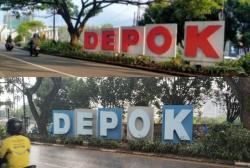 Ada Perubahan di Kota Depok, Warna Biru Mulai Gusur Warna Oranye