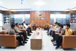 Audiensi Bersama Storm Club Basketball Pangkalpinang, Kapolda Babel Semangati para Atlet Muda
