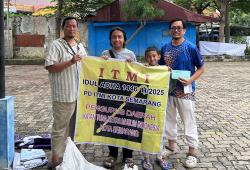 Peringati Iduladha 1446 H, DJP Jateng dan Kemenkeu Satu Salurkan Ratusan Daging Kurban