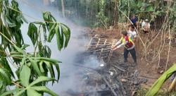 Kebakaran di Tasikmalaya Hanguskan 2 Rumah, Kerugian Capai Rp80 Juta