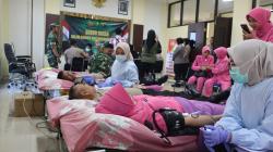 Aksi Donor Darah Polres Pekalongan , Bentuk Kepedulian dan Menyambut HUT Bhayangkara Ke-79