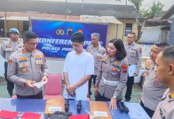 Konsumsi Obat Terlarang, Pemuda Mabuk Tabrak 6 Kendaraan dan Terjun ke Selokan 