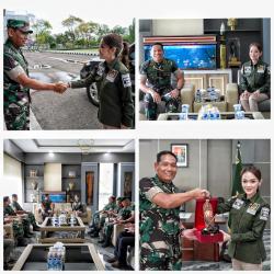 Korem 102/Pjg Terima Kunjungan Komisi I DPR, Bahas Aspirasi dan Pengembangan Kodam Baru