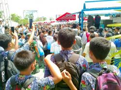 “Bakar Aja Pak, Biar Hancur!”, Pelajar Batam Respons Pemusnahan 2 Ton Sabu