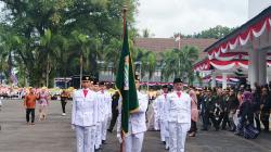 Ngarak Pataka Diperingatan Hari Jadi ke-383 Ciamis, Gaungkan Semangat Kolaborasi dan Kemandirian