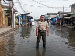 BPBD Medan Pantau Banjir ROB di Medan Belawan, Sejumlah Titik Terdampak Kenaikan Air