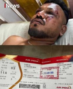 MENCEKAM Penumpang yang Selamat Ungkap Kondisi Buruk Pesawat Air India 2 Jam Sebelum Jatuh