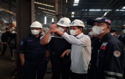 Sidak Pabrik Pengelolaan Baja di Kedungwaring Bekasi, Menteri LH Temukan Pelanggaran Emisi Udara