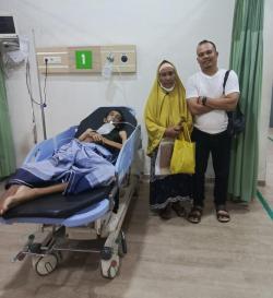Tangis Haru Jul Hamri: Dapat Perawatan Medis Berkat Legislator Gerindra Dahnil Ginting