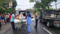 Kecelakaan di Depan Masjid Namira Lamongan, Pengendara Motor Meninggal di Tempat