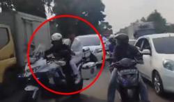 KDM Naik Motor Patwal Tak Pakai Helm, Kena Tilang Elektronik