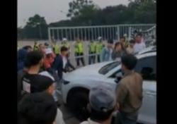 Viral! Anggota DPRD Cilegon Diduga Tabrak Pendemo, Kini Korban Terancam Dipolisikan