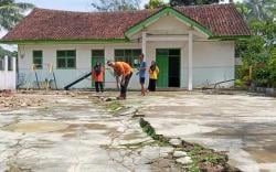 Pergerakan Tanah Ancam Bangunan Sekolah TK Negeri di Subang, Kuningan