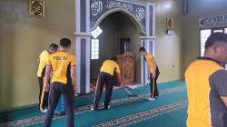 Polres Ciamis Gelar Aksi Bersih-Bersih Lintas Iman Sambut Hari Bhayangkara ke-79