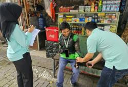 Klinik Pratama Pusdik Intelkam Polri Gelar Pemeriksaan Kesehatan Gratis ke Ojek Online