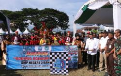 Ribuan Pelajar Ramaikan Festival Kebudayaan HUT Kabupaten Pidie Jaya ke-18