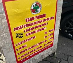 Netizen Sebut Pasar Depok Jaya Bakal Makin Sepi Gegara Tarif Parkir Naik 50 Persen