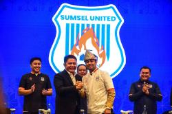 Potret Peluncuran Klub Bola Baru Sumsel United