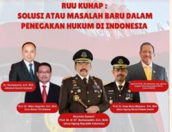 FH Unsoed Gelar Seminar Nasional Bahas RUU KUHAP