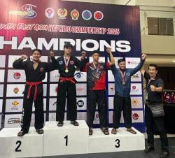 Atlet Hapkido Kabupaten Pekalongan Raih Perak di Kejuaraan Asia Tenggara