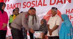 Ribuan Warga Serang Antusias Ikuti Bakti Kesehatan HUT Bhayangkara ke-79
