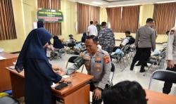 HUT Bhayangkara ke-79, Polres Pangandaran Tunjukkan Kepedulian Lewat Aksi Donor Darah
