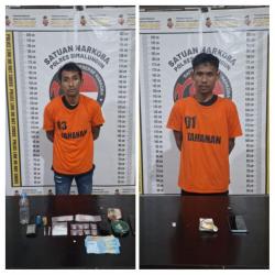 Dikira Pembeli, Ternyata Polisi! Dua Bandar Sabu Terkapar di Ops Antik Simalungun