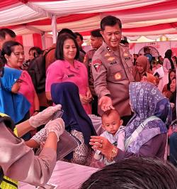 Ribuan Warga Antusias Ikuti Bakti Kesehatan Gratis Polda Kalteng, Melebihi Target Peserta