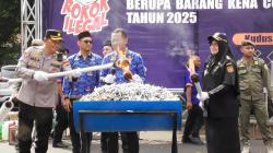 Bea Cukai Kudus Musnahkan Lebih dari 6 Juta Batang Rokok Ilegal Senilai Rp8,28 Miliar