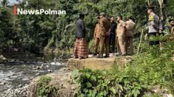 Bupati Polman Tinjau Jembatan Tapua Yang Putus, Pemerintah Daerah Ajukan Dana Tanggap Darurat