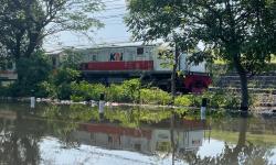 KAI Daop 8 Surabaya Pastikan Jalur Porong–Tanggulangin Aman Dilalui Meski Sempat Tergenang