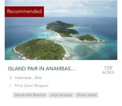Heboh! 2 Pulau di Anambas Dijual di Situs Asing, Pemerintah Tak Tahu
