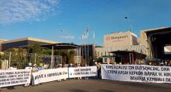 Ratusan Pekerja Non Serikat Suarakan Save Bungasari Save H.Hikmatullah, Outsourcing Berhak Sejahtera