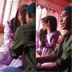 Viral, Momen Haru Suami Serahkan Istrinya ke Pria yang jadi Selingkuhan dengan Ikhlas
