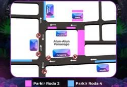 Simak Skema Parkir Grebeg Suro Ponorogo Tahun Ini hingga Harga Karcis