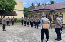 Momentum HUT Bhayangkara Ke-79, Polres Pidie Jaya Gelar Gaktibplin: Disiplin dan Integritas