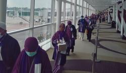 Setelah Ancaman Bom, Jemaah Haji Asal Depok Akhirnya Terbang dari Kualanamu