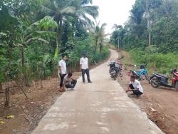 Pemdes Ciapus Lebak Fokus Tuntaskan Pembangunan Jalan Penghubung Antar Kecamatan