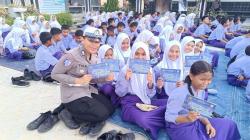 Edukasi Keselamatan Berlalu Lintas di SMP 37 Pekanbaru