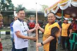 Meriahkan Hari Bhayangkara ke-79 Polresta Samarinda Gelar Lomba Sumpit