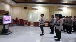 Polres Sragen Gelar Upacara Pemuliaan Nilai Luhur Tribrata Sambut Hari Bhayangkara ke-79