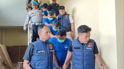 Lima Terduga Pelaku Pengeroyokan dan Pengrusakan Rumah Petani di Pangandaran Ditangkap Polisi